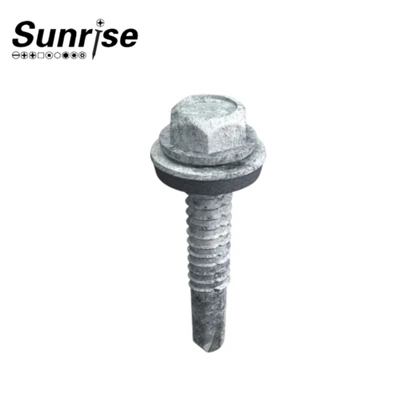 Bi-metal Hex Washer Head Self Vŕtanie skrutiek
